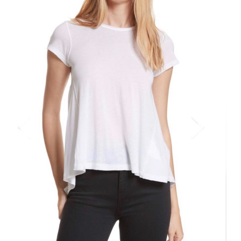 We the Free White short sleeve flowey Women's tee Top